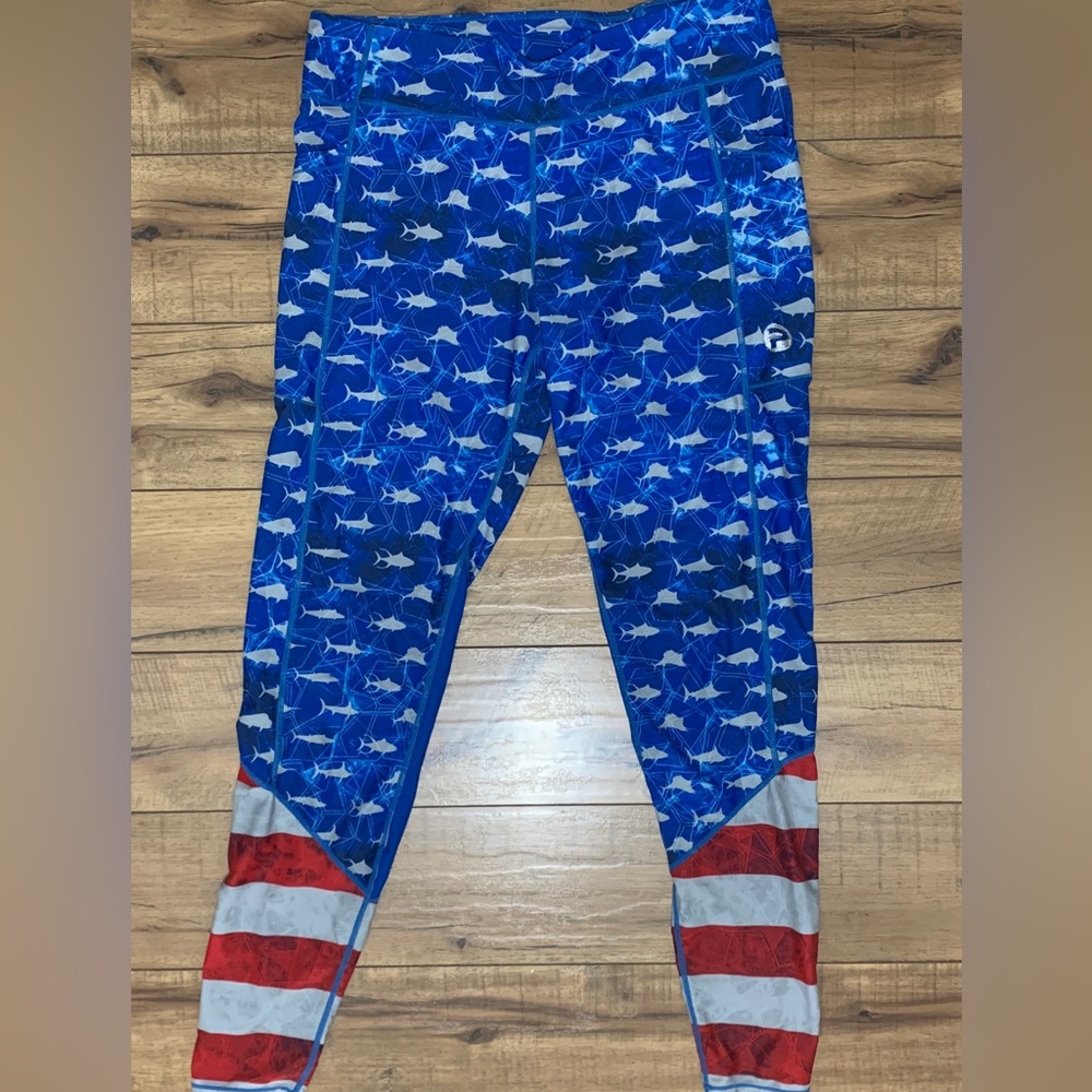 Pelagic American Swordfish Leggings
